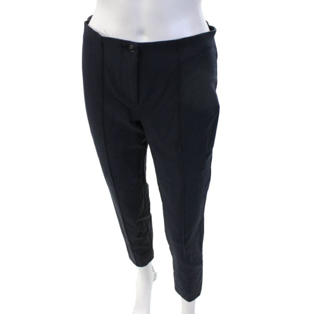 Cambio Unisex Black Ankle Cropped Dress Pants Size 4
